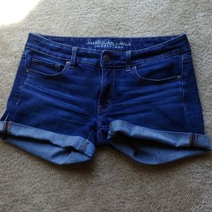 American eagle midi shorts